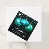 ターコイズアゲエレガントートボードブルズメリークリスマス フェイバータグ (インサイチュ)