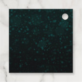 ターコイズアゲエレガントートボードブルズメリークリスマス フェイバータグ (裏面)