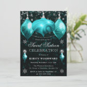 ターコイズアゲートボーブルクリスマススウィート16 招待状 (スタンド正面)