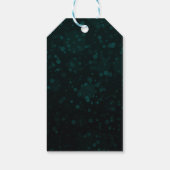 ターコイズアゲート&シルバーボードメリークリスマス ギフトタグ (裏面)