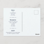 ターコイズアラビアンナイツウォーターカラーキンセアニラ ポストカード (裏面)