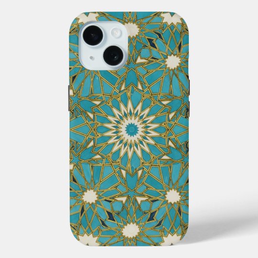 ターコイズアラベスク Case-Mate iPhoneケース (裏面)