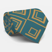 ターコイズアールデコ ネクタイ (ロール)