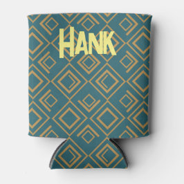 ターコイズアールデコ 缶クーラー