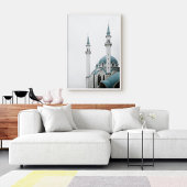 ターコイズイスラムモスク ポスター