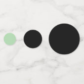 ターコイズイスラーム縁ど幾何結婚 コンフェッティ (裏面)