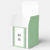 ターコイズイスラーム縁ど幾何結婚 フェイバーボックス (オープン)