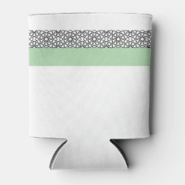 ターコイズイスラーム縁ど幾何結婚 缶クーラー