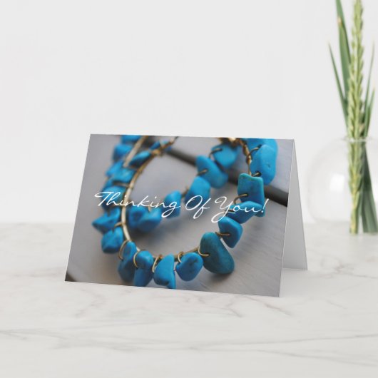 ターコイズイ考えるヤリングズ・オブ・ユー・カード カード (正面)