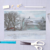 ターコイズウィンターバーン 薄葉紙 (クラフト)