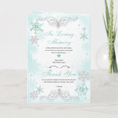 ターコイズウィンターワンダーランドキンセアニェラプログラム 招待状 (裏面)