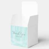 ターコイズウォーターカラーデコ結婚ズ フェイバーボックス (オープン)