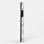 ターコイズウォーターカラーユーカリグリーン植物パターン名 Case-Mate iPhoneケース (裏面/右)