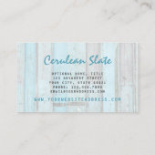 ターコイズウッド素朴ヴィンテージ&ボホシックブティック 名刺 (裏面)