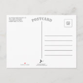 ターコイズエレガントアゲイト結婚式の日付を保存 案内ポストカード (裏面)