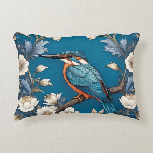 ターコイズエレガントカワセアニドリフローラ アクセントクッション (正面)