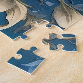 ターコイズエレガントカワセアニドリフローラ ジグソーパズル (側面)