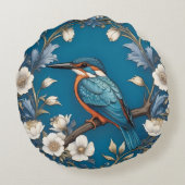 ターコイズエレガントカワセアニドリフローラ ラウンドクッション (裏面)