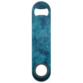 ターコイズエレガントマンダラ水の色パターン スピード栓抜き (裏面)