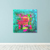 『ターコイズオープン』ポール・ブイチ キャンバスプリント (インサイチュ (ウッドフロア))