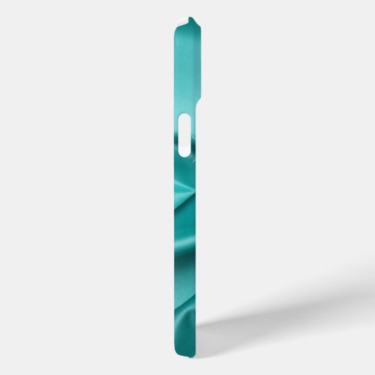 ターコイズカスタムダイアモンズラブハートパターン Case-Mate iPhoneケース (裏面 / 右)