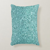 ターコイズガラス アクセントクッション (正面(垂直))