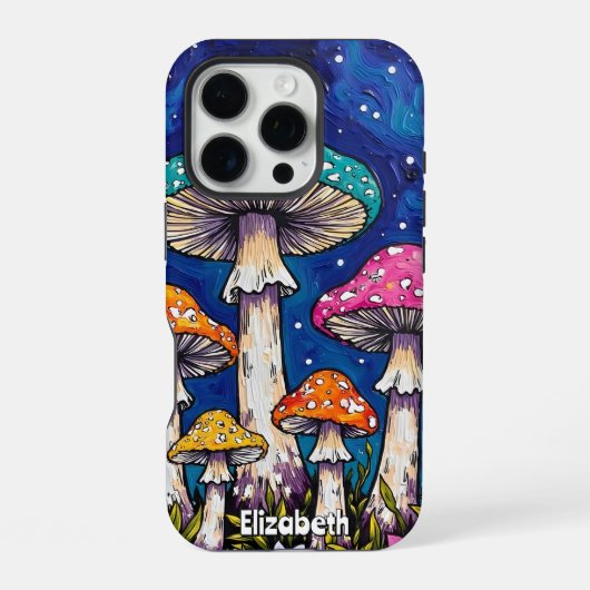 ターコイズキャップグローブ iPhoneケース (裏面)