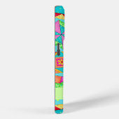 ターコイズキルトアーパーソナライズされたトiPhone 5ケース Case-Mate iPhoneケース (裏面 / 右)