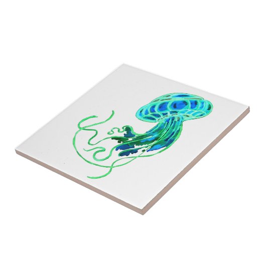 ターコイズクラゲ タイル (側面)