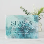 ターコイズクリスマスシーズ&グリーティングシモダンック シーズンカード (スタンド正面)