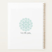 ターコイズクロシェプランナー プランナー手帳 (裏面)