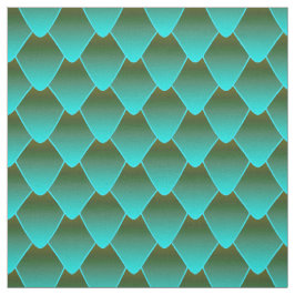 ターコイズグラデーションドラはかりで測ゴン ファブリック