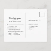 ターコイズグラデーションフローラブーケミールチョイス結婚ズ ポストカード (裏面)