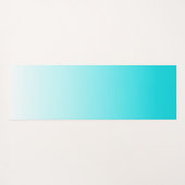 ターコイズグラデーション勾配ヨガマット ヨガマット (裏面(横))