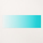 ターコイズグラデーション勾配ヨガマット ヨガマット (正面(横))