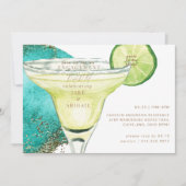 ターコイズグラムマルガリータ婚約パーティII 招待状 (正面)