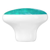 ターコイズグリッター セラミックノブ (側面)