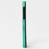 ターコイズグリーン抽象芸術パターン Case-Mate iPhoneケース (裏面/左)