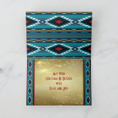 ターコイズココペリ ホリデーカード