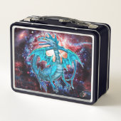 ターコイズコズミックドラゴン メタルランチボックス (裏面)