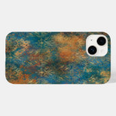 ターコイズコッパーパティナ Case-Mate iPhoneケース (裏面 (横))