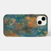 ターコイズコッパーパティナ iPhoneケース (裏面横)