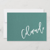 ターコイズコロラドパスポートサンキューカード サンキューカード (裏面)