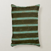 ターコイズコンテンポラリーエア格子 アクセントクッション (正面(垂直))