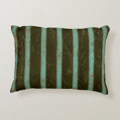 ターコイズコンテンポラリーエア格子 アクセントクッション (裏面)