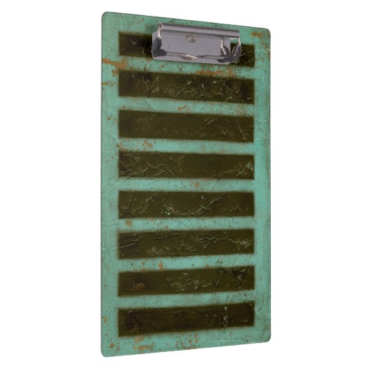 ターコイズコンテンポラリーエア格子 クリップボード (右)