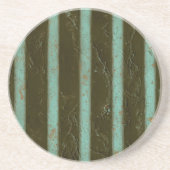 ターコイズコンテンポラリーエア格子 コースター (正面)