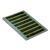 ターコイズコンテンポラリーエア格子 ノートブック (右側)