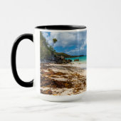 ターコイズコースタルビューアンセカノカリブのト写真 マグカップ (左)