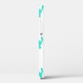 ターコイズコースタルロブスターケース-マテiPhoneケース Case-Mate iPhoneケース (裏面 / 左)
